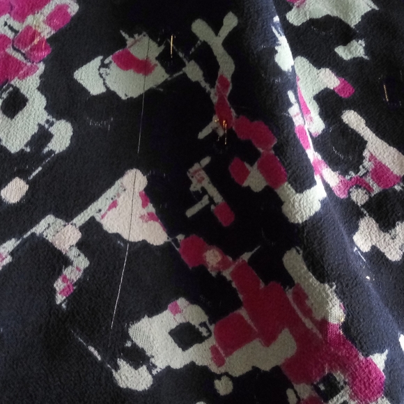 Greylin Spring Speckle Cold Shoulder Blouse Size S - Picture 12 of 12